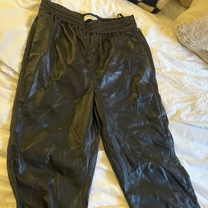 Babaton Textured Black Pants
